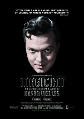 电影魔术师：奥逊·威尔斯的海报