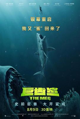 巨齿鲨的海报