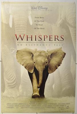 小象的故事2000英语的海报